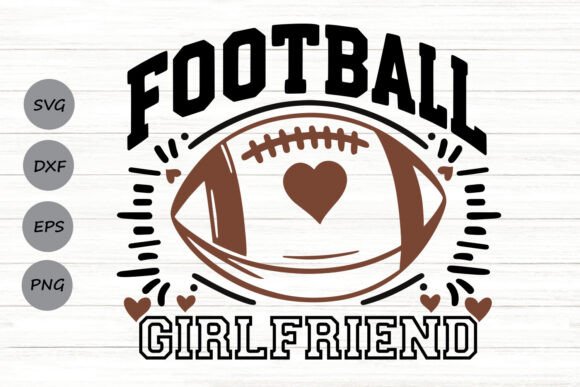 Football Girlfriend Svg. Graphics & Crafts