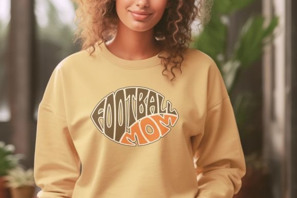 Football Mom SVG for Graphics & Crafts