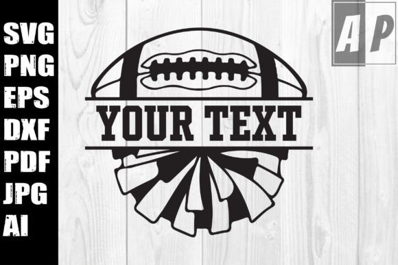 Football Svg, Cheer Svg Graphics for Crafts