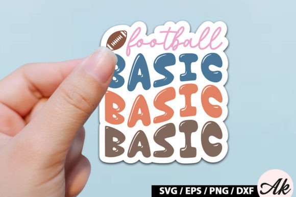 Retro Football Stickers: Graphics & Crafts for Publishers