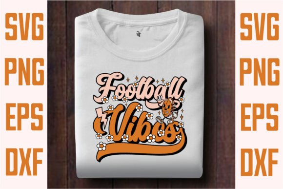 Retro Football Vibes Svg Design: Graphics & Crafts Review