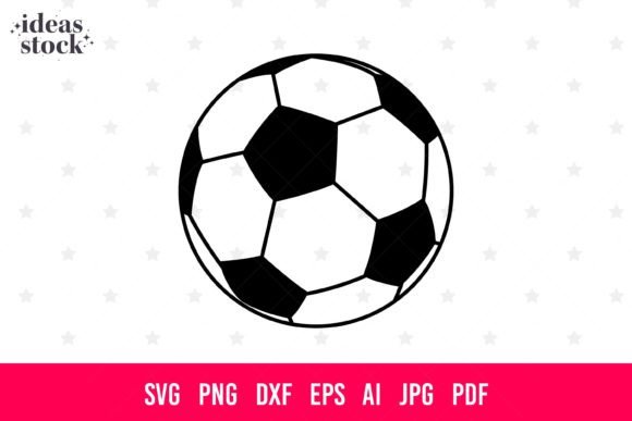 Soccer. Football Svg. Sport Day. Vector. Graphics for Crafts