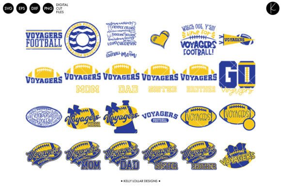 Voyagers Football Bundle: Graphics & Crafts for Sellers